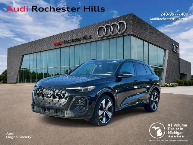 New 2026 Mythos Black Metallic Audi Premium Plus image 1