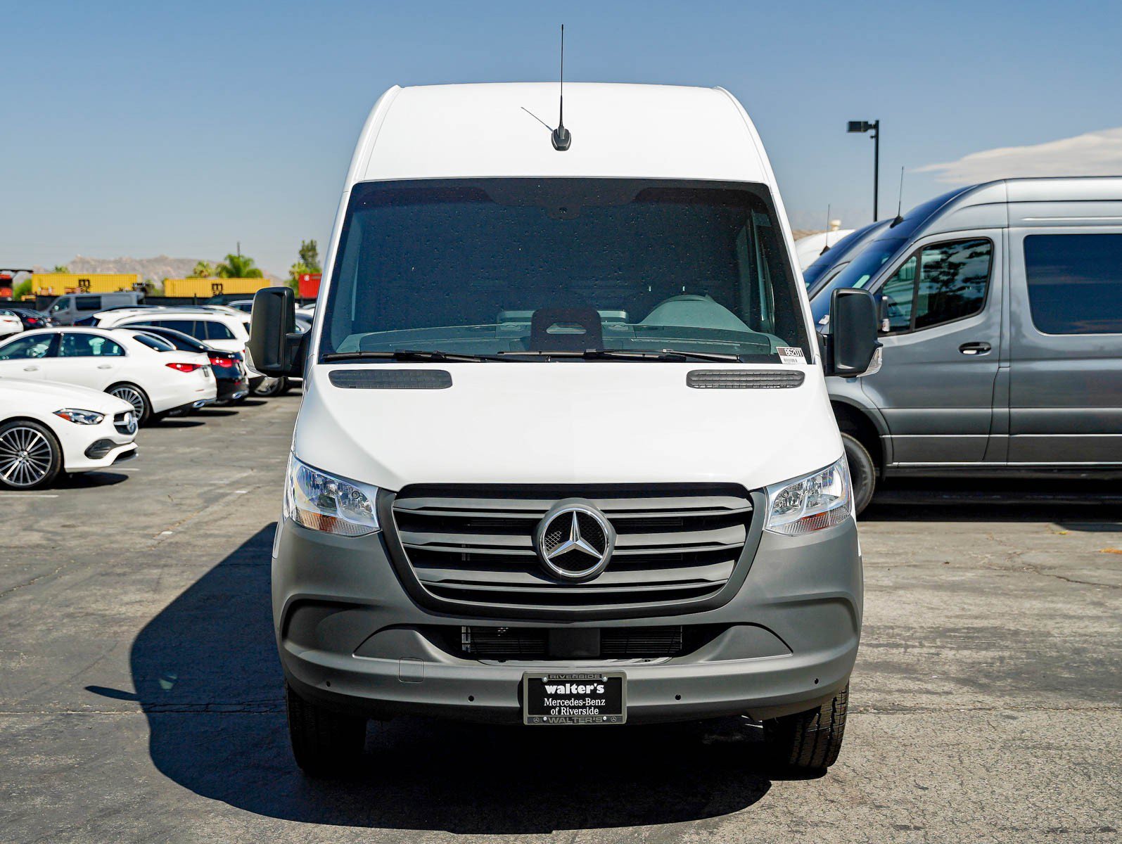 New 2026 Arctic White Mercedes-Benz 3500XD High Roof I4 Diesel HO 170 RWD image 2