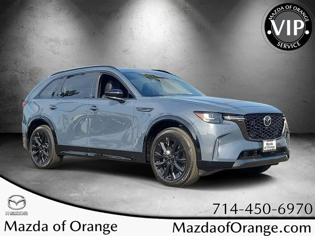 New 2026 Mazda CX-90 3.3 Turbo S Premium Sport AWD SUV in Orange