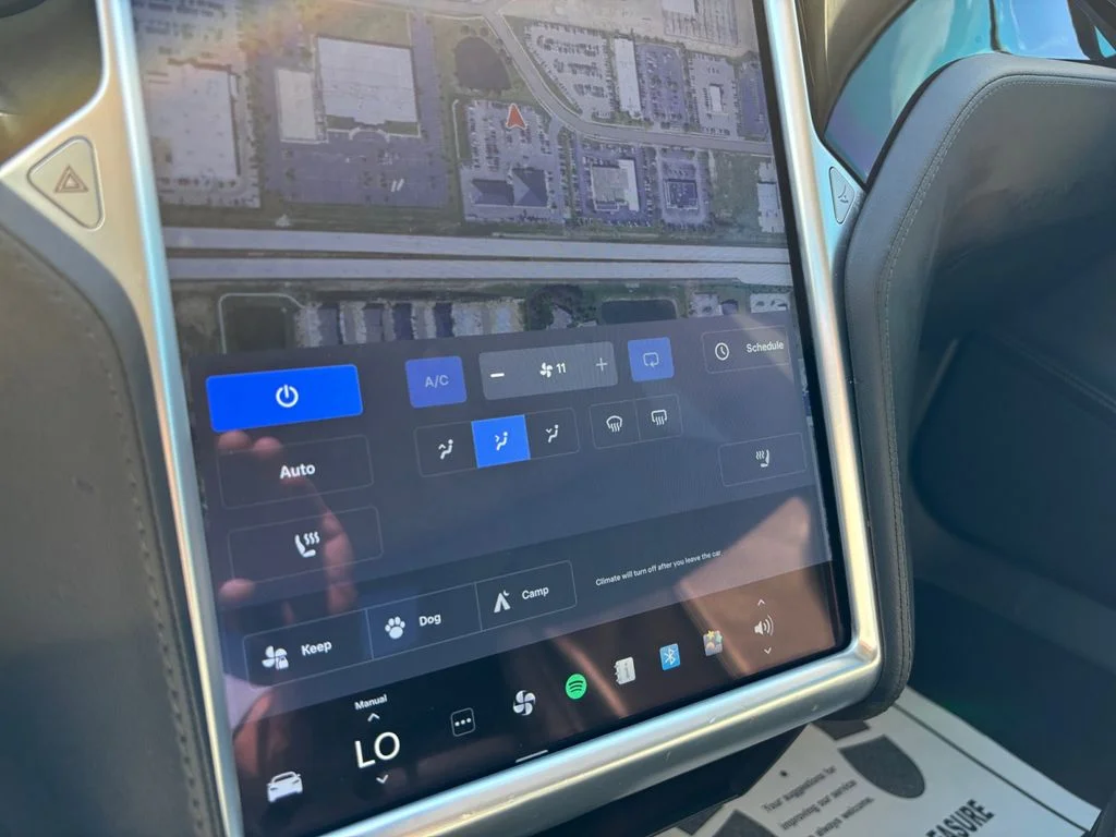 Used 2015 Gray Tesla 70D image 23