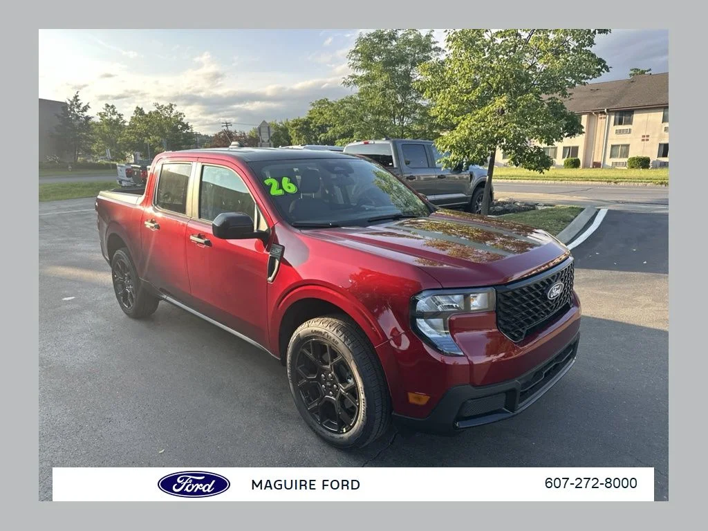New 2026 Ruby Red Metallic Tinted Clearcoat Ford XLT image 1