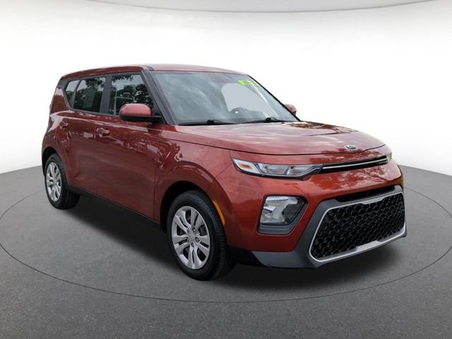Used 2021 Orange Kia LX image 8