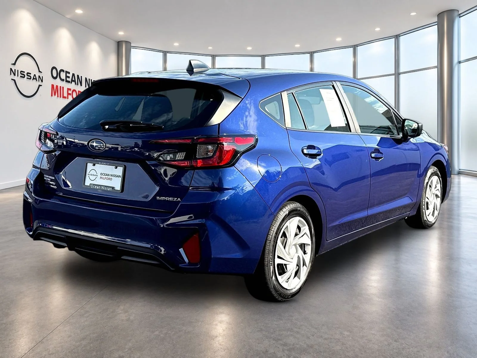 Used 2024 Sapphire Blue Pearl Subaru Base image 5