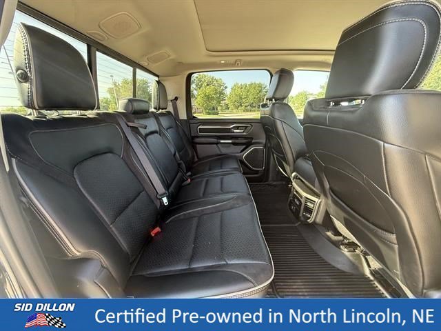 Used 2022 Diamond Black Crystal Pearlcoat Ram Laramie image 21
