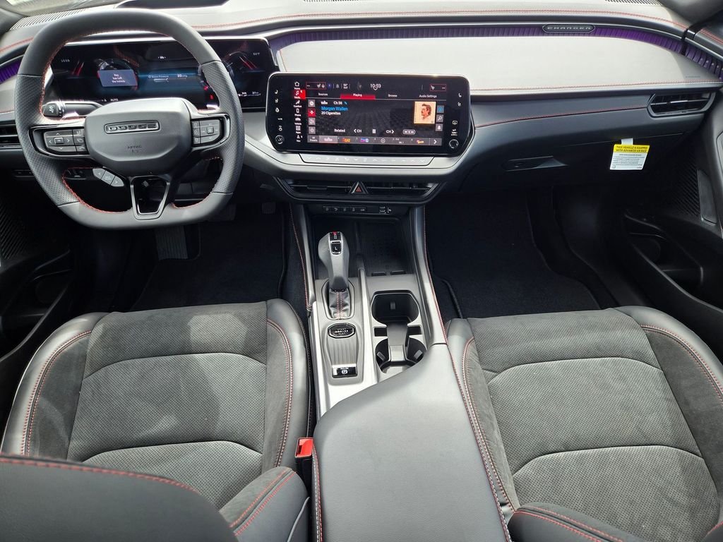 New 2026 Diamond Black Crystal Pearlcoat Dodge R/T Plus image 8