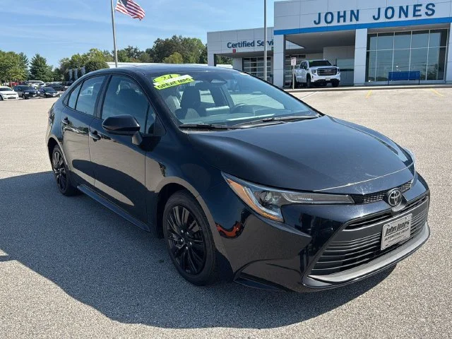 Used 2024 Toyota Corolla LE with VIN 5YFB4MDE3RP141321 for sale in Salem, IN