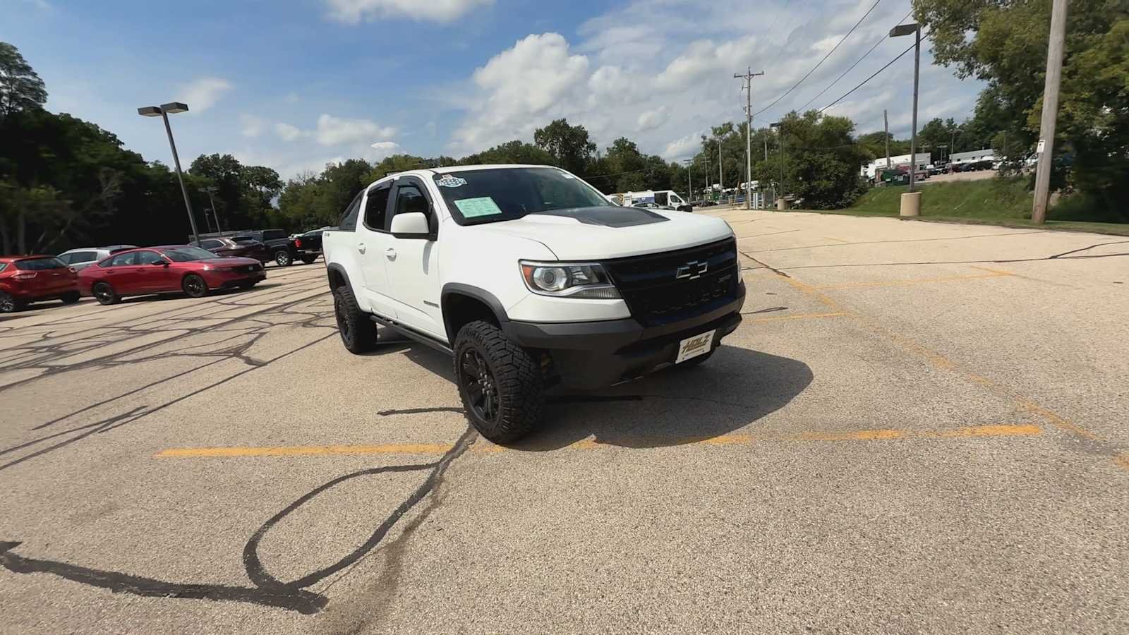 Certified Used 2019 SUMMIT WHITE Chevrolet 4WD ZR2 image 2