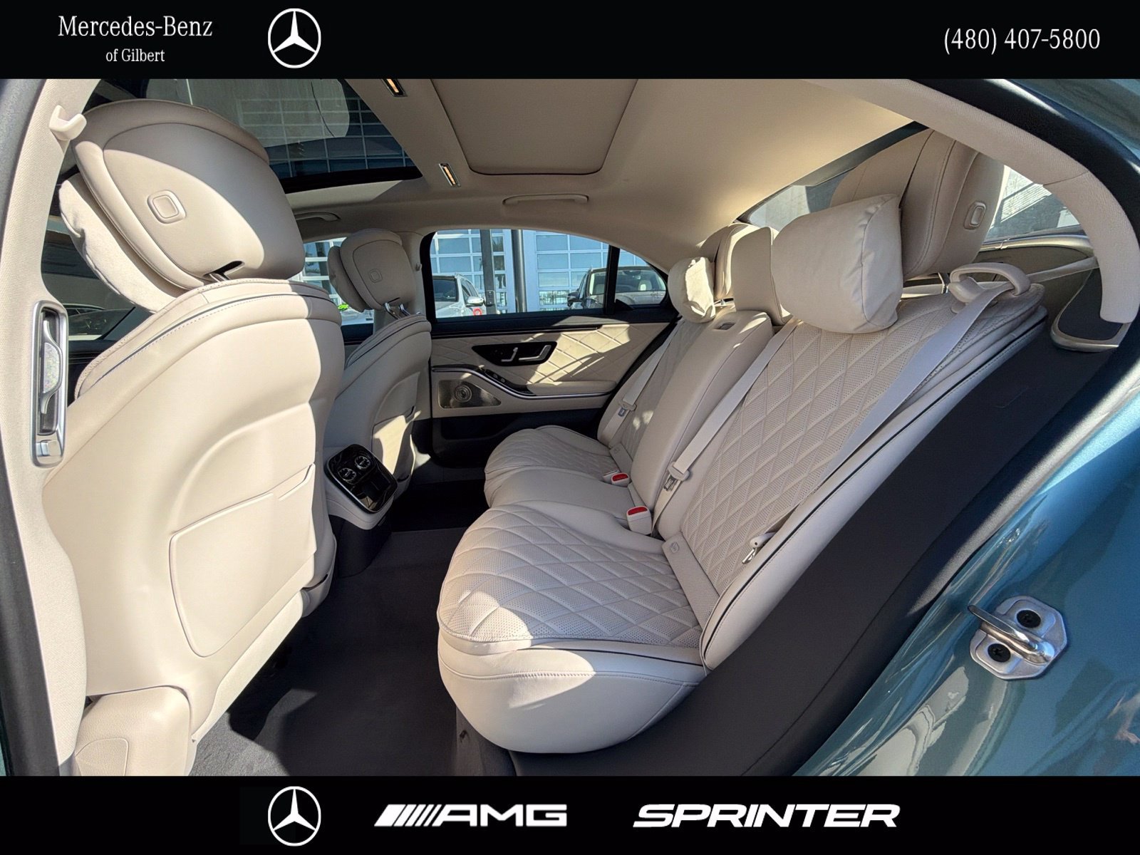 New 2027 Verde Silver Metallic Mercedes-Benz S 580 image 17