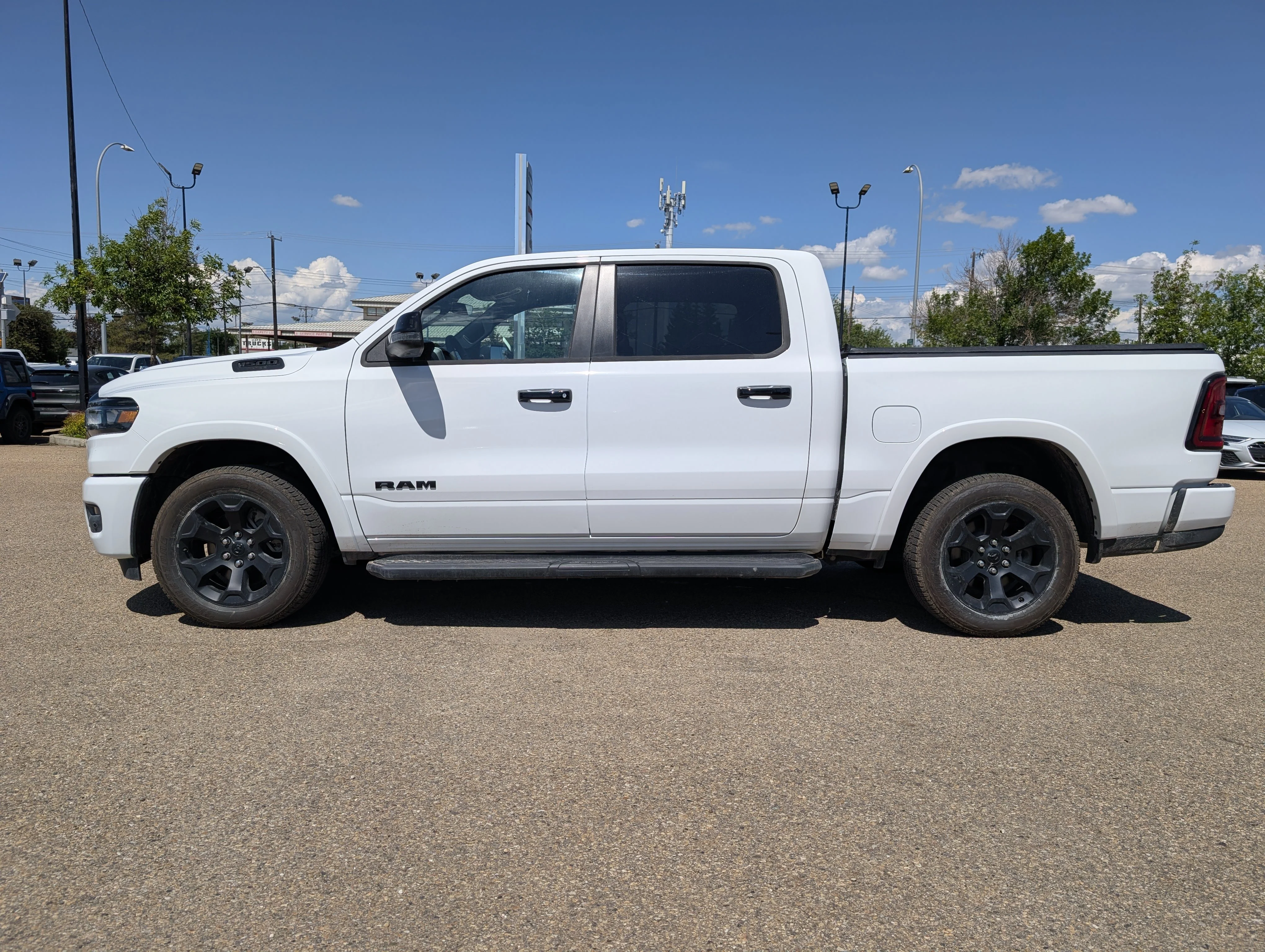 Used 2025 Bright White Ram Big Horn image 3