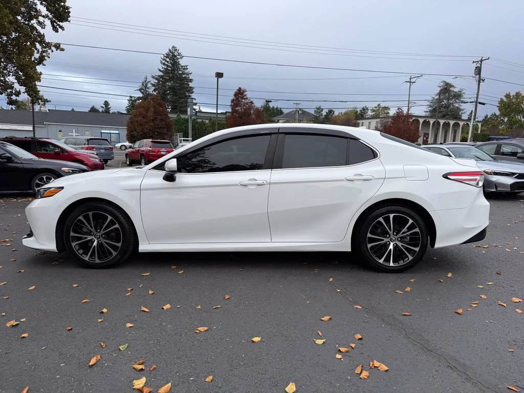 Used 2019 Super White Toyota LE image 6