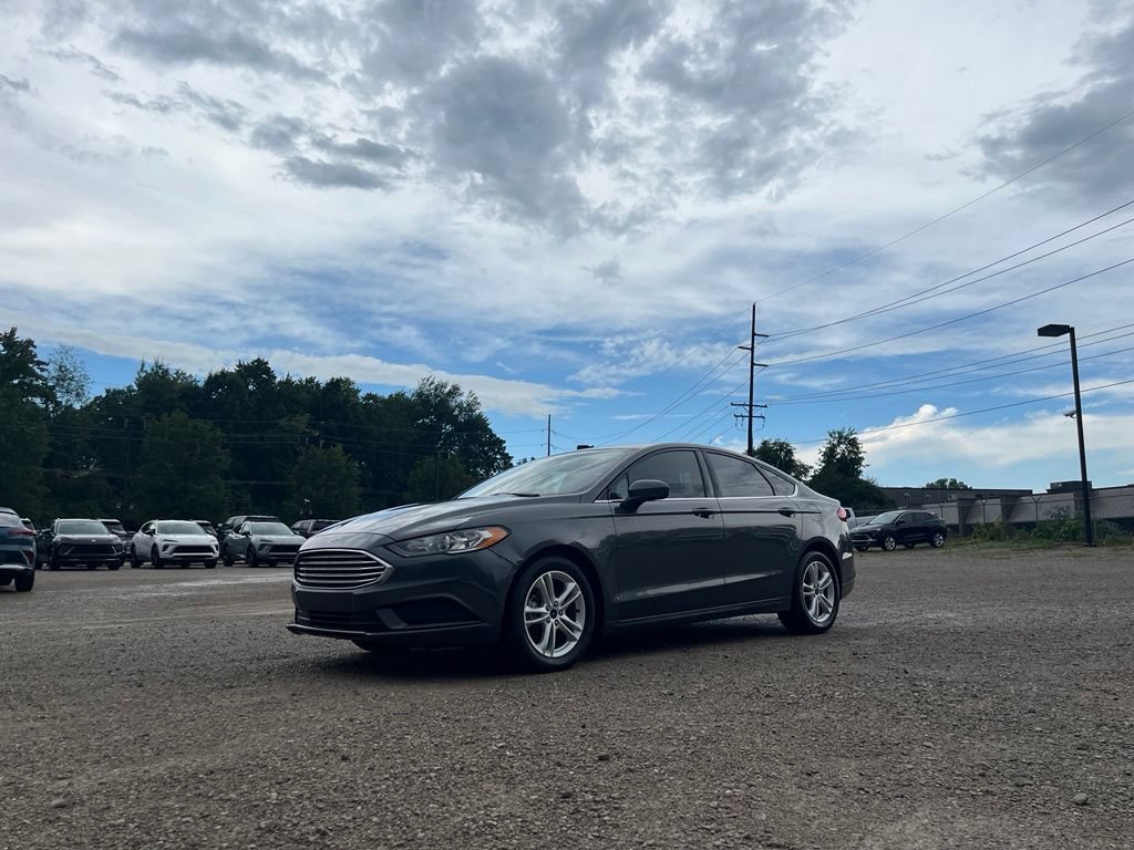 Used 2018 Ford Fusion SE with VIN 3FA6P0H75JR191140 for sale in Brighton, MI