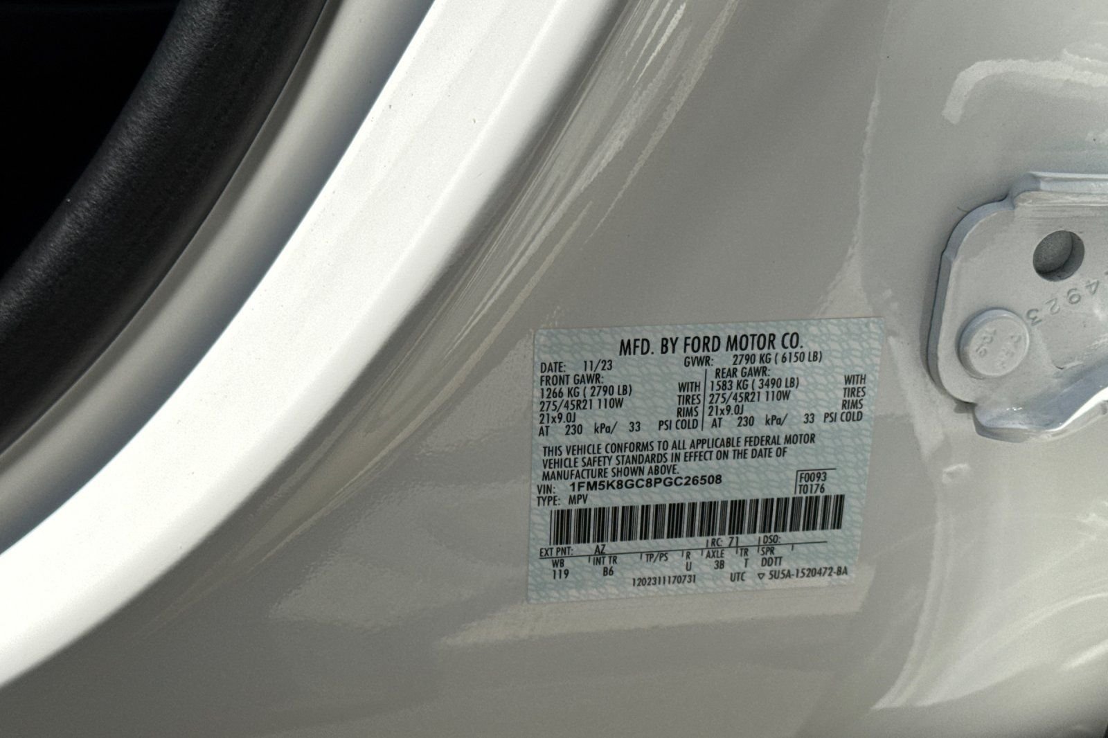 Used 2023 White Ford ST image 38