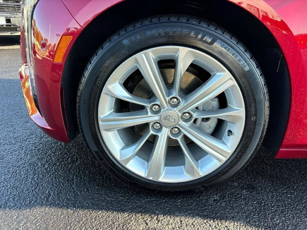 Used 2025 Radiant Red Cadillac Premium Luxury image 8