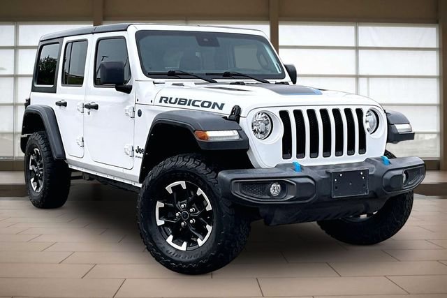 Used 2024 White Jeep Rubicon 4xe image 12