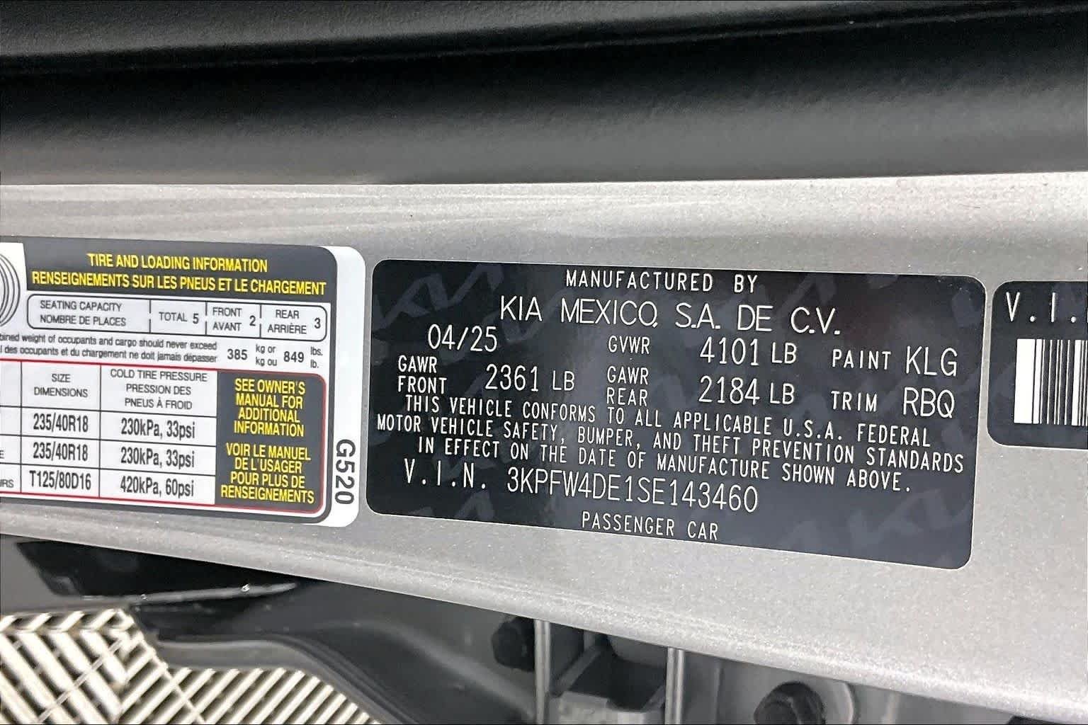 Used 2025 Steel Gray Kia GT-Line image 35