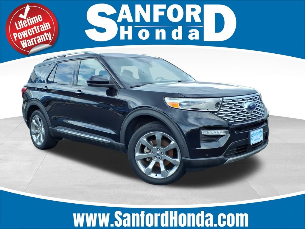 Used 2020 Black Metallic Ford Platinum image 1