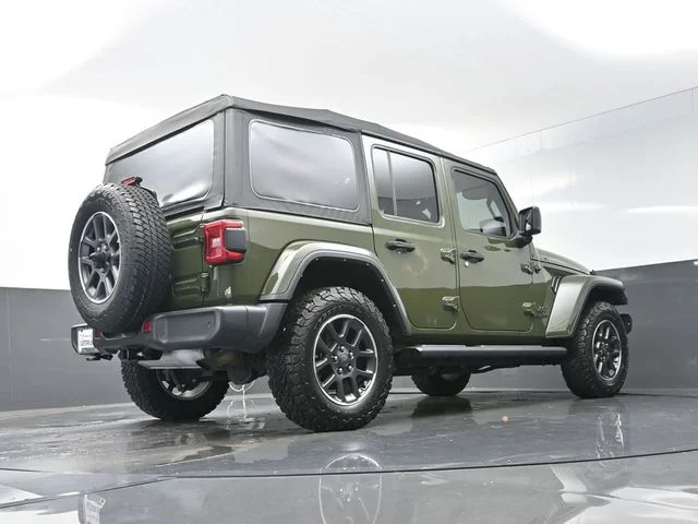 Used 2021 Green Jeep Unlimited Sport image 40