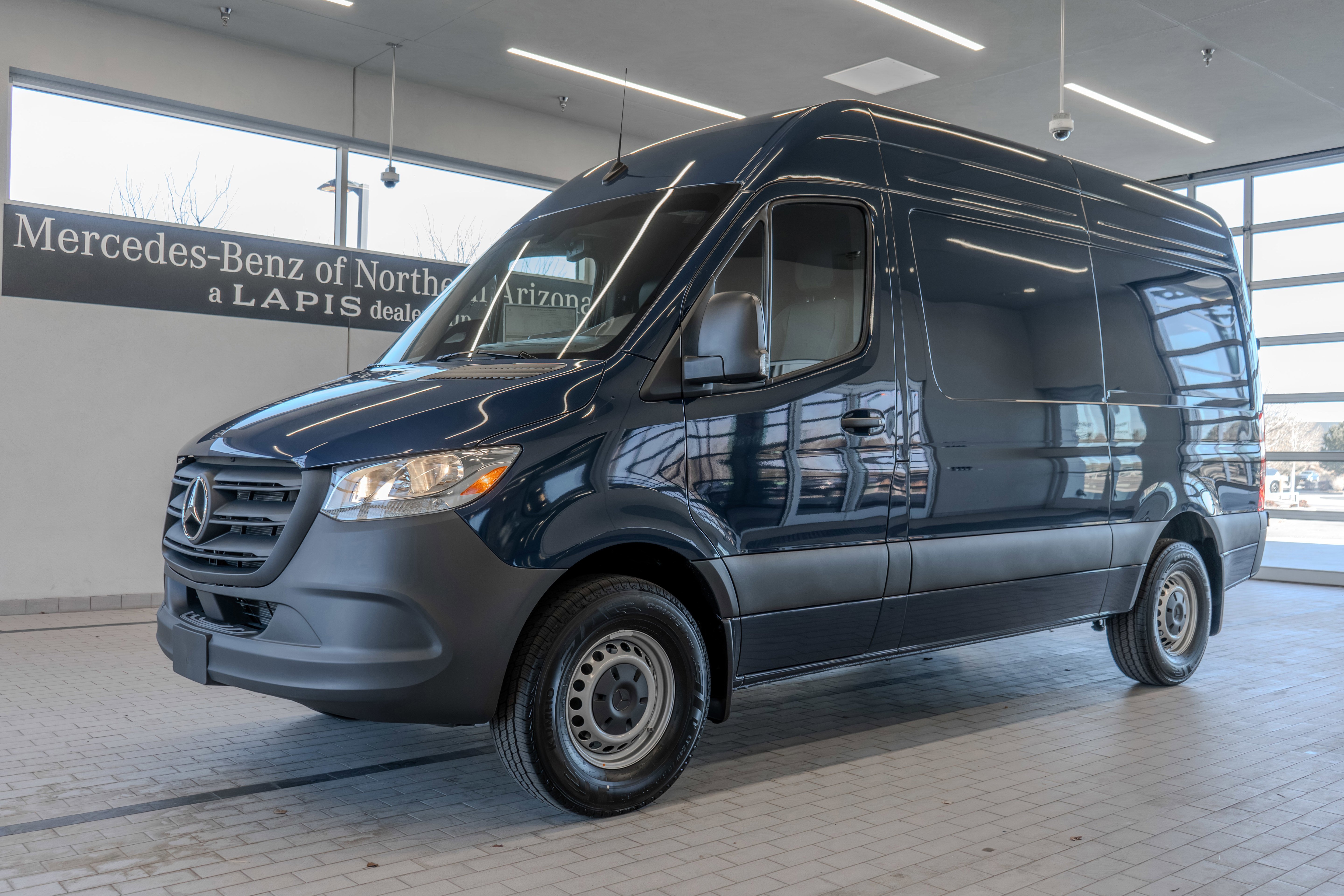 New 2026 Steel Blue Mercedes-Benz Cargo 144 WB image 38