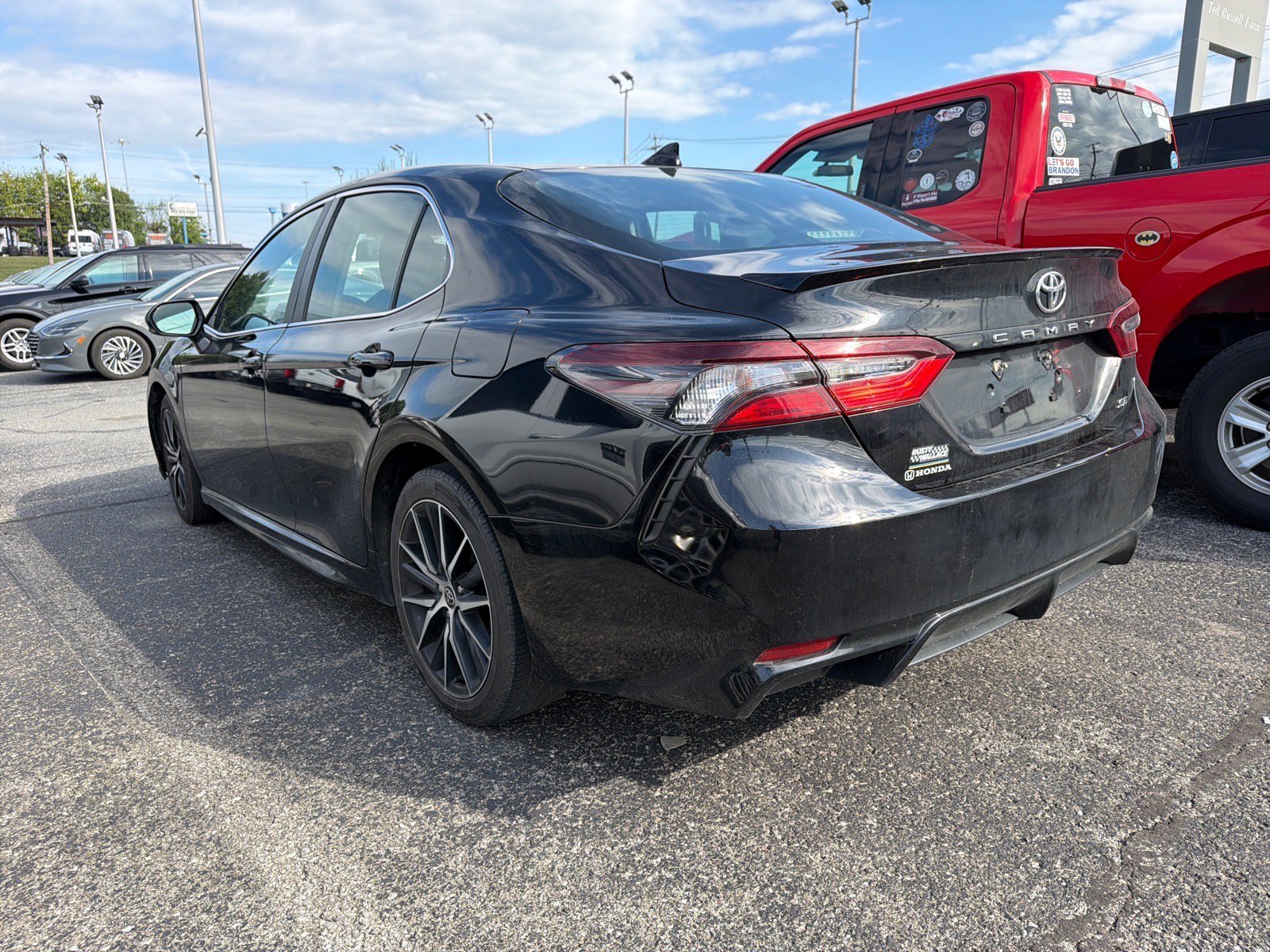 Used 2024 Black Toyota SE image 5