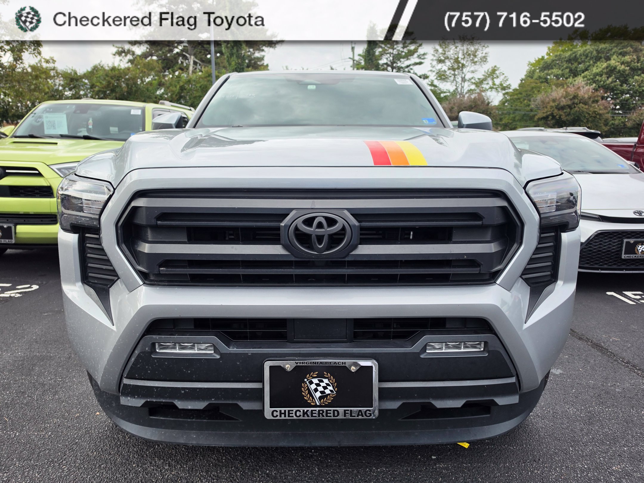 Used 2024 Celestial Silver Metallic Toyota SR5 image 2