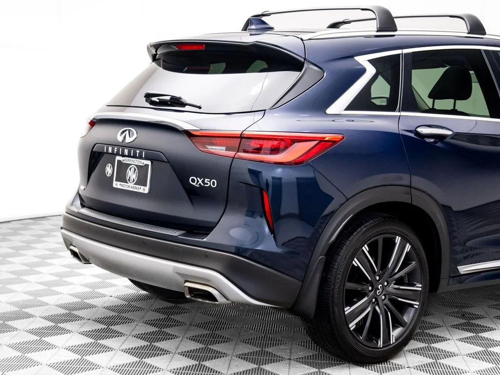 Certified Used 2023 Blue INFINITI Sensory image 34