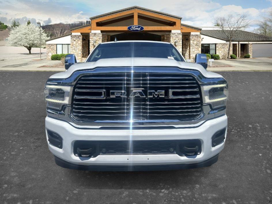 Used 2024 Bright White Clearcoat Ram Laramie image 2