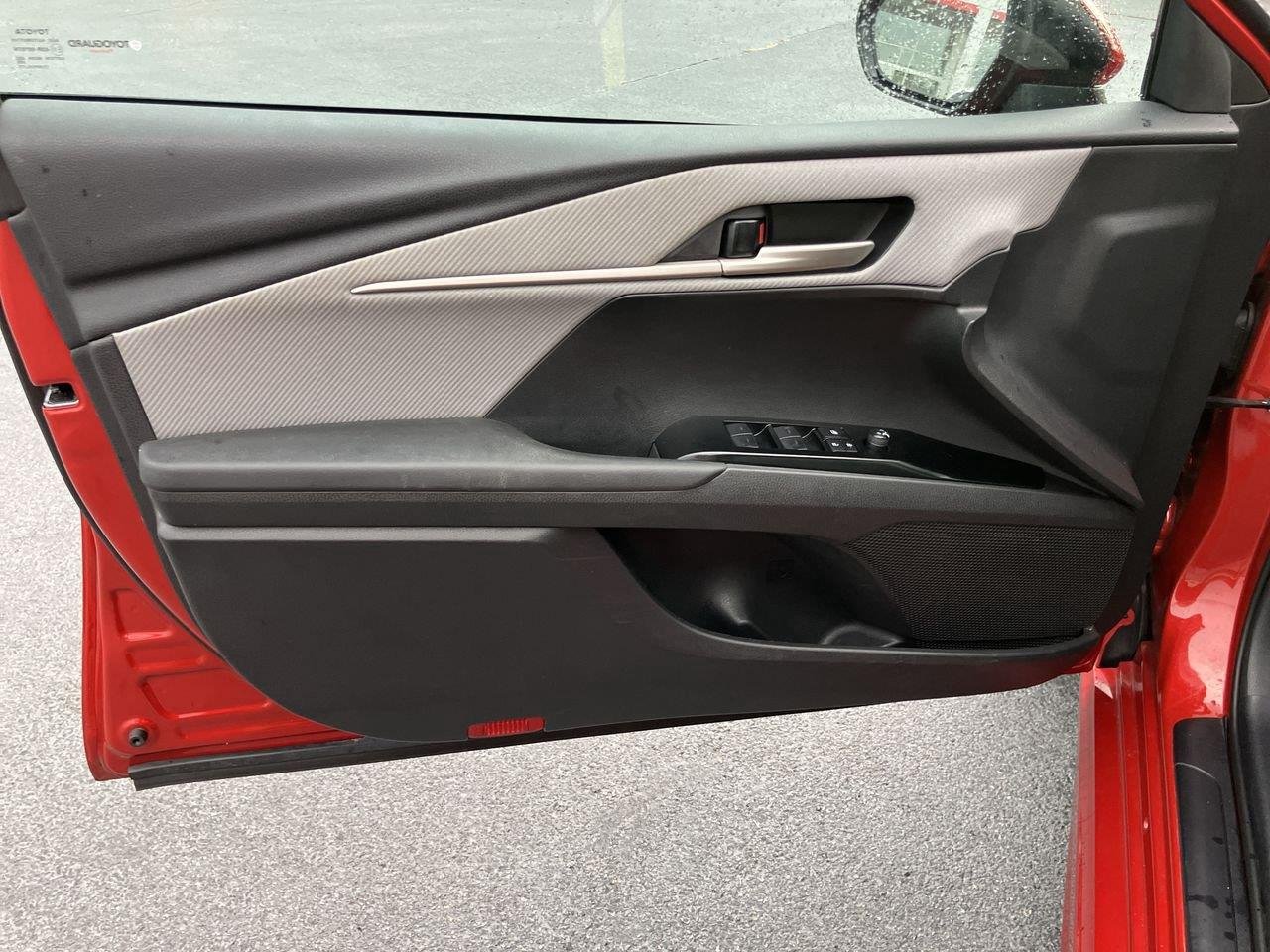 Used 2025 Red (Supersonic Red) Toyota SE image 13