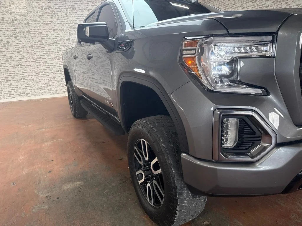 Used 2021 Satin Steel Metallic GMC AT4 image 9
