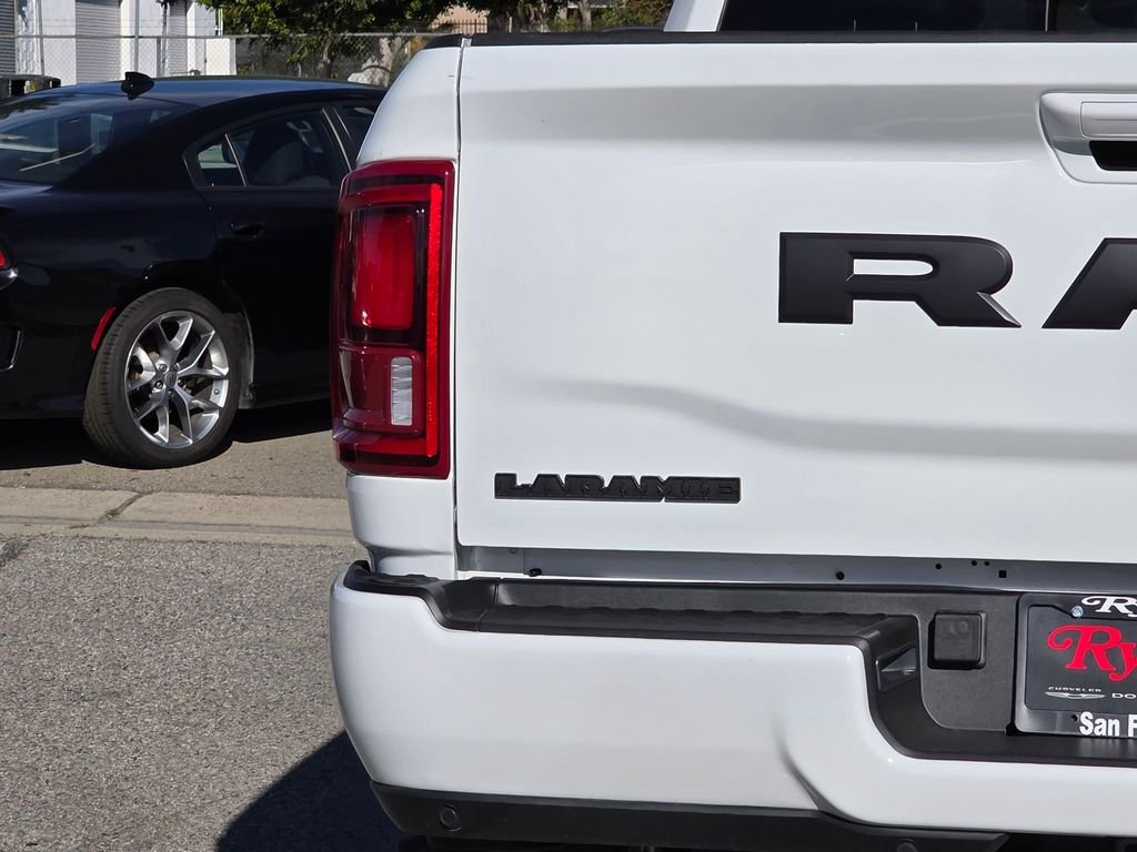 New 2026 Bright White Clear-Coat Exterior Paint RAM Laramie image 6