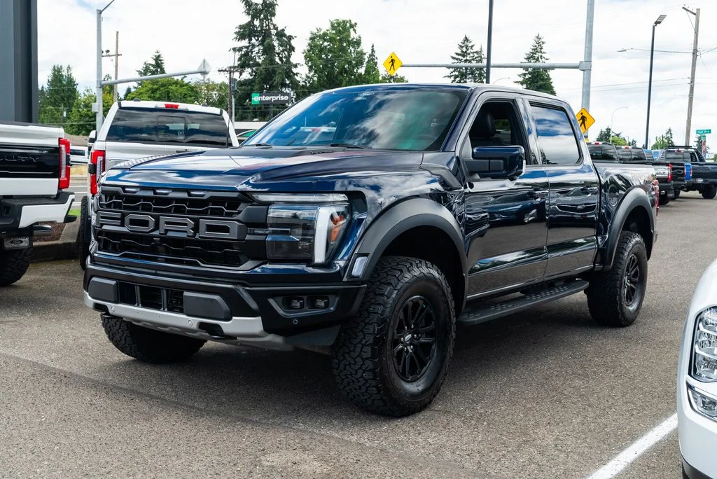 Used 2025 Blue Ford Raptor image 3