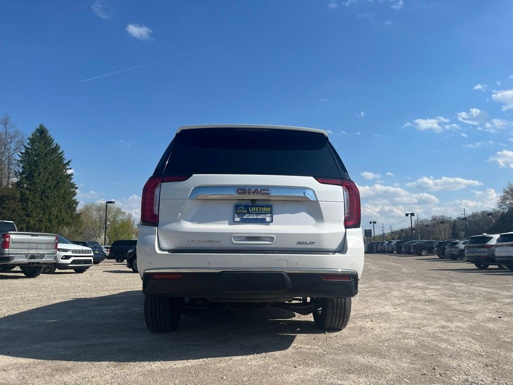 Used 2021 White Frost GMC SLT image 9