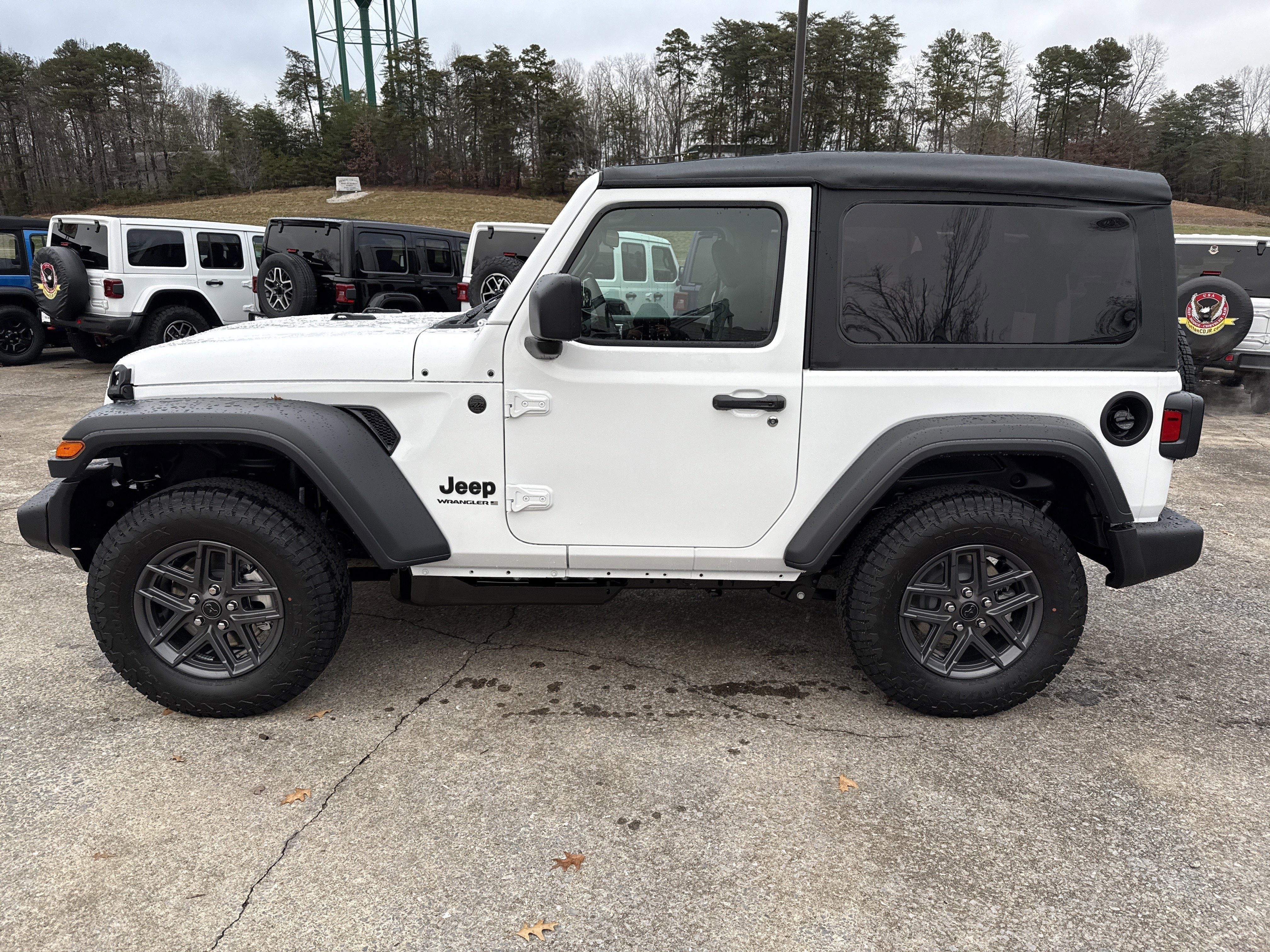 New 2026 Bright White Clearcoat Jeep Sport S image 4