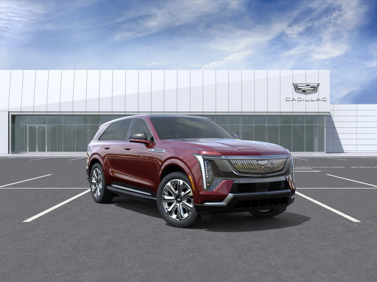 New 2025 Black Cherry Tintcoat Cadillac Luxury 1 image 1