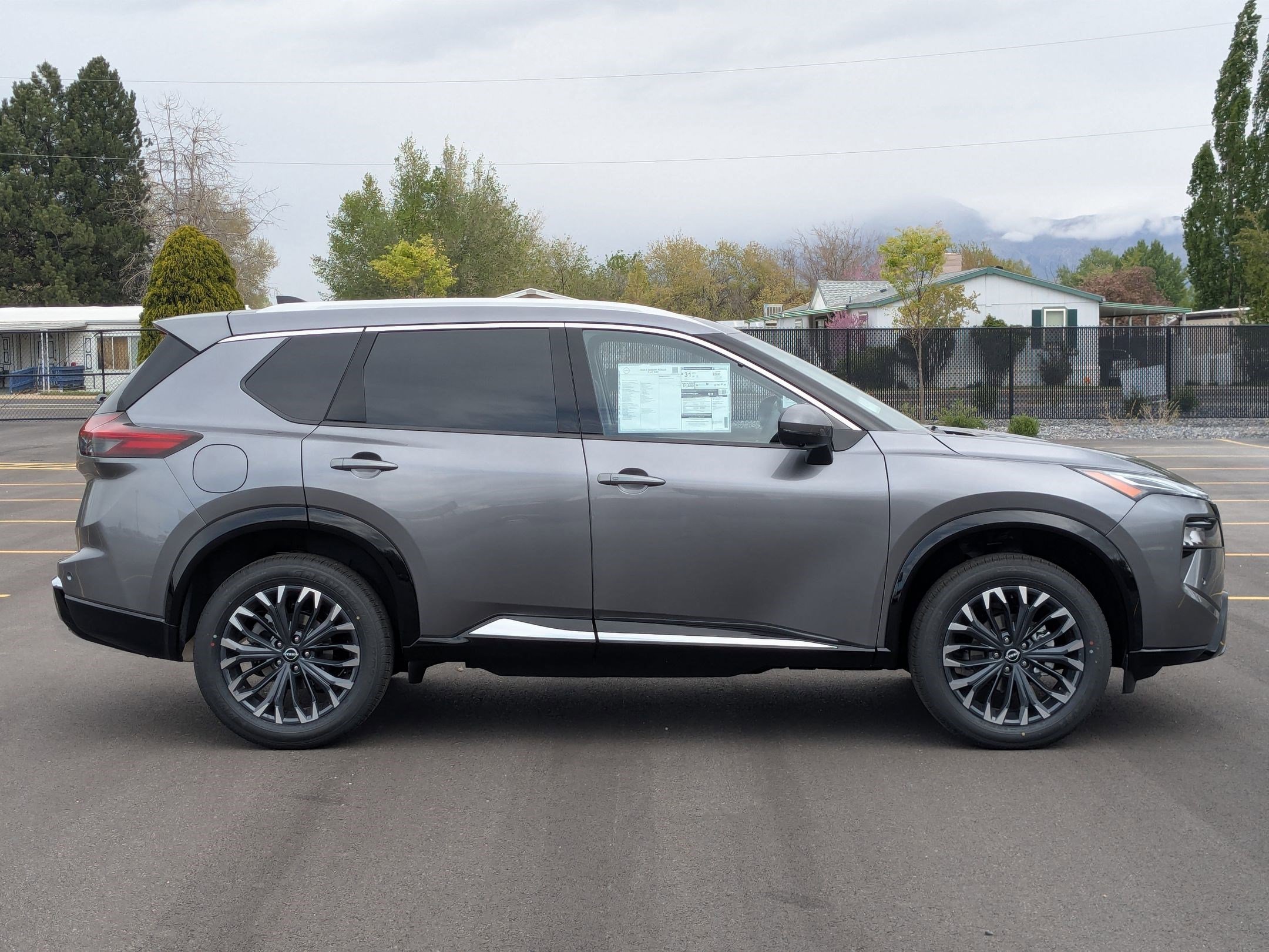 New 2026 Gun Metallic Nissan Platinum image 2