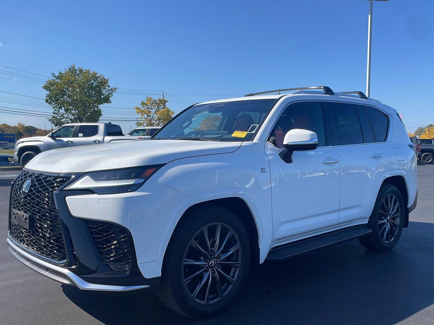 Used 2024 Ultra White Lexus LX 600 F SPORT image 14