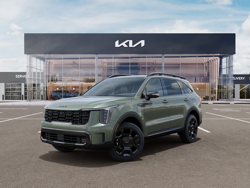 New 2026 Jungle Green Kia X-Line SX AWD image 1