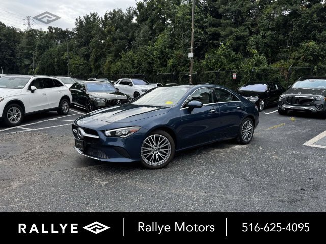 Certified Used 2023 Blue Mercedes-Benz CLA 250 image 2
