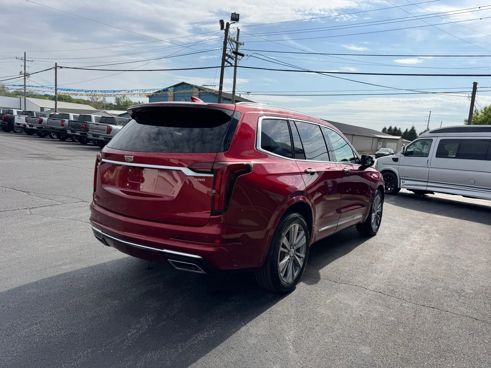 Used 2023 Radiant Red Tintcoat Cadillac Premium Luxury image 5