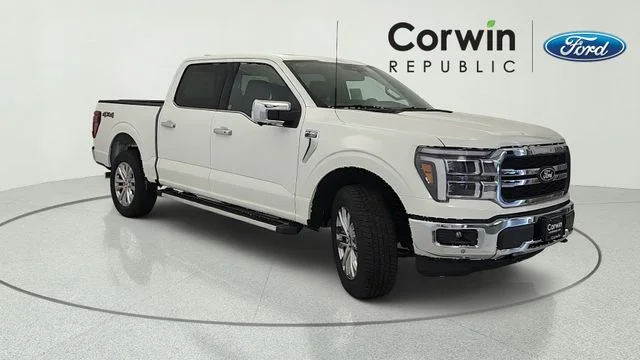 New 2026 Star White Metallic Tri-Coat Ford Lariat® image 8