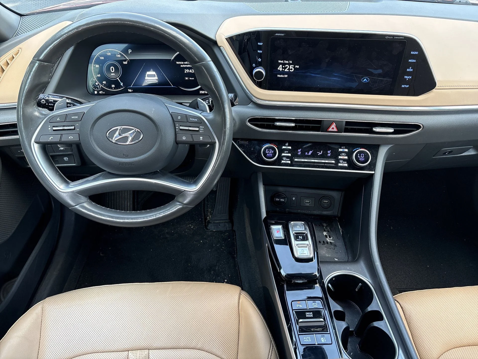 Certified Used 2023 Red Hyundai Limited image 2