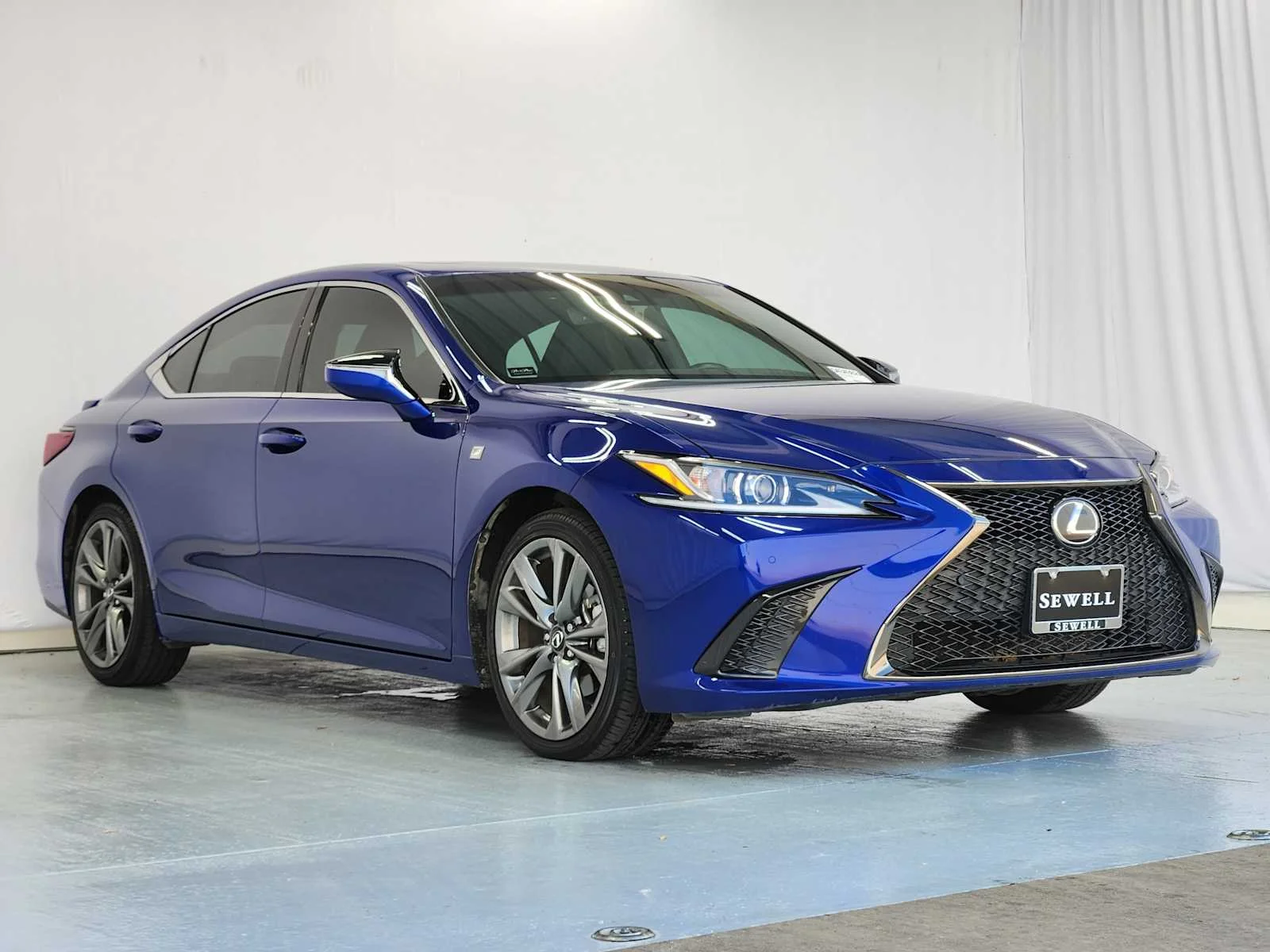 Used 2020 Ultrasonic Blue Mica 2.0 Lexus F SPORT image 3