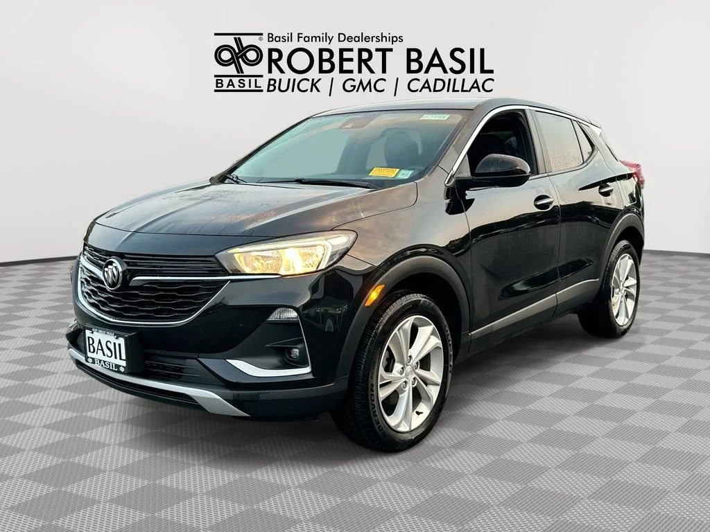 Used 2022 Black Buick Preferred image 1