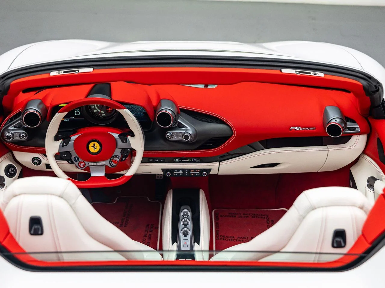Used 2022 Bianco Cervino - Extra Campionario Ferrari Spider image 32