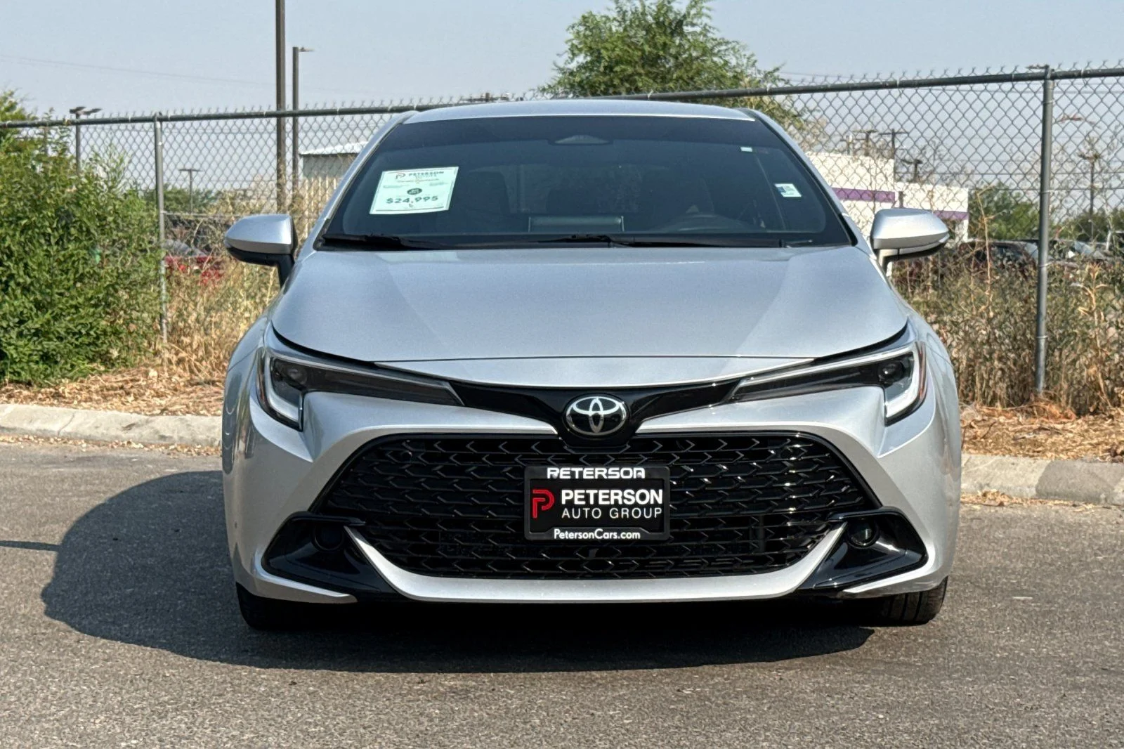 Used 2024 Silver Toyota SE image 8