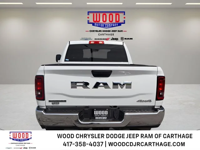 Used 2025 Bright White Clearcoat Ram Big Horn image 4