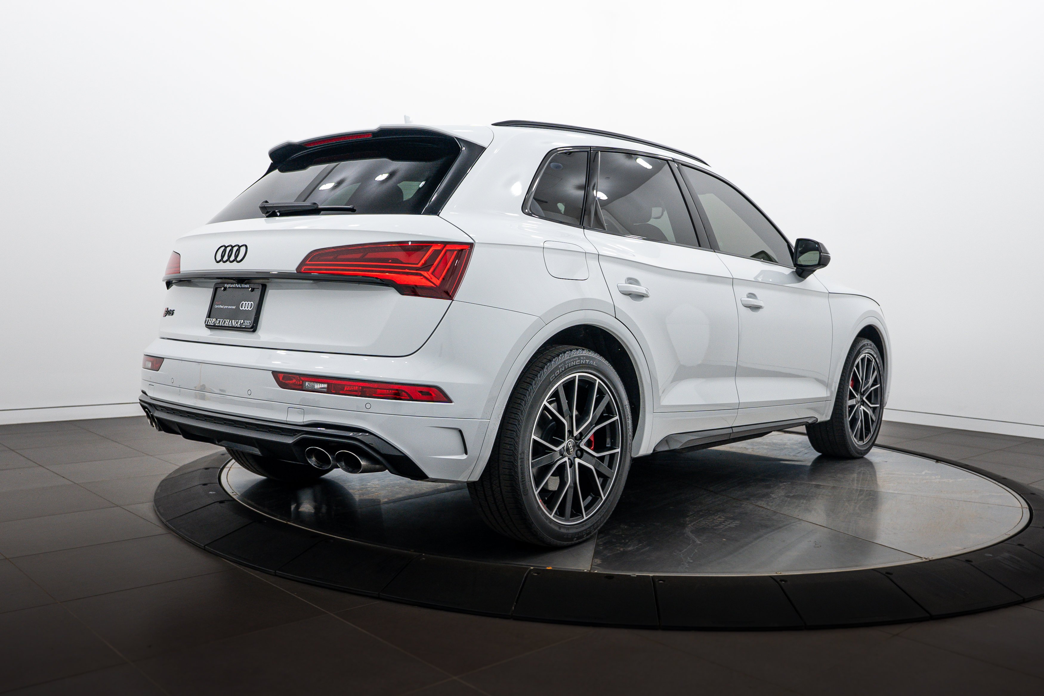Certified Used 2023 Glacier White Metallic Audi Premium Plus image 4