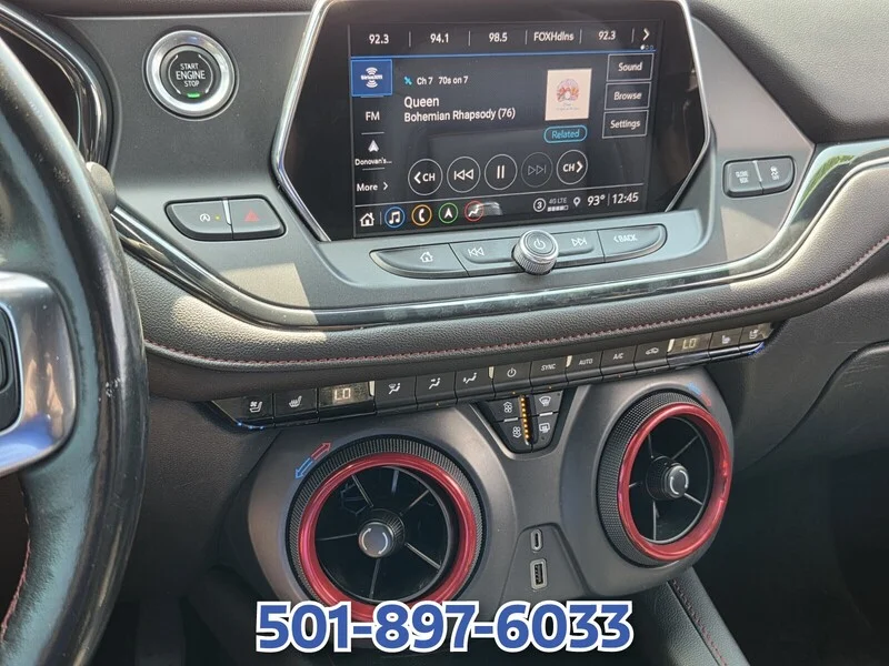 Used 2022 Cherry Red CHEVROLET FWD 4DR RS image 17