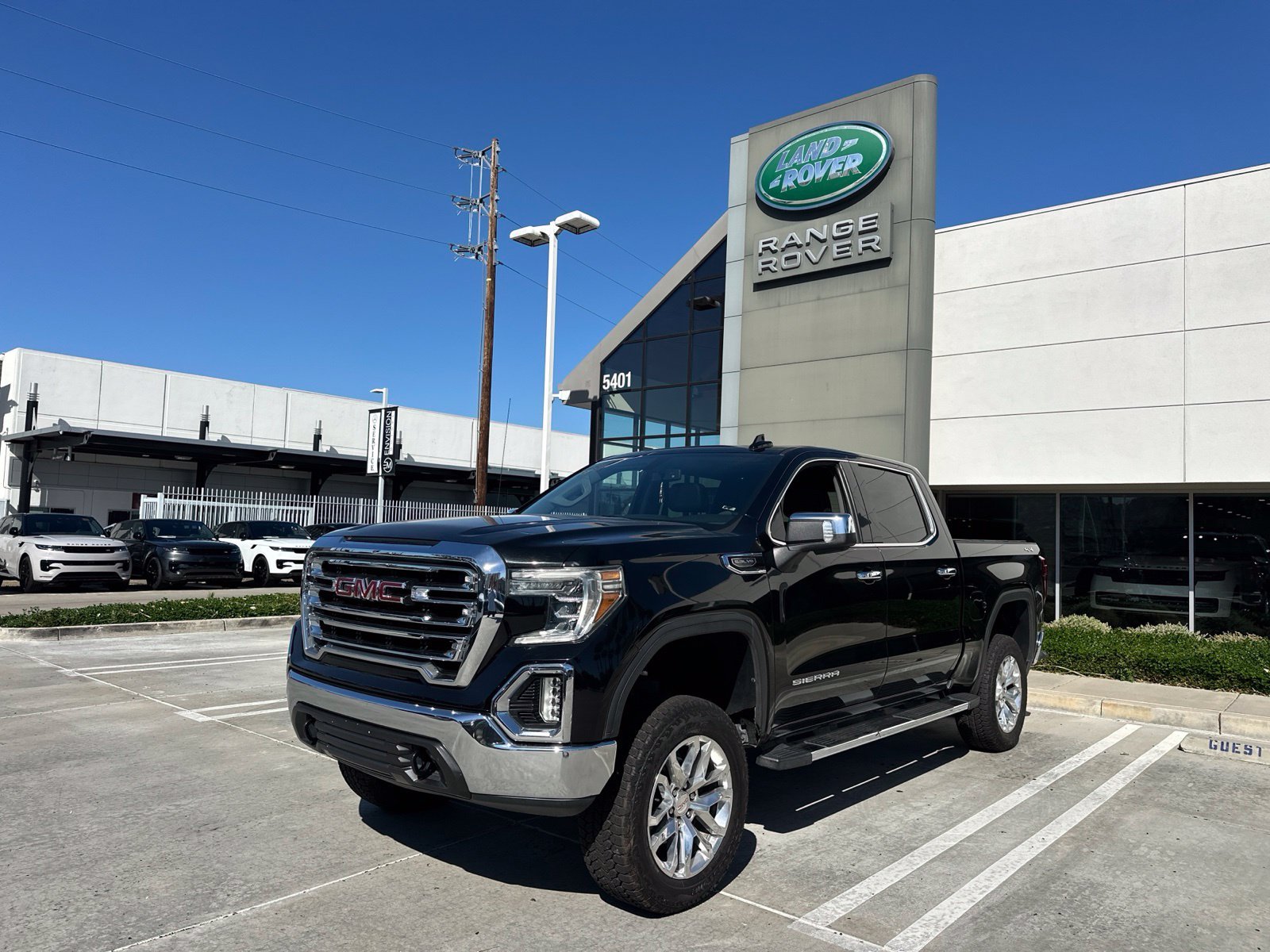 Used 2019 Onyx Black GMC SLT image 1