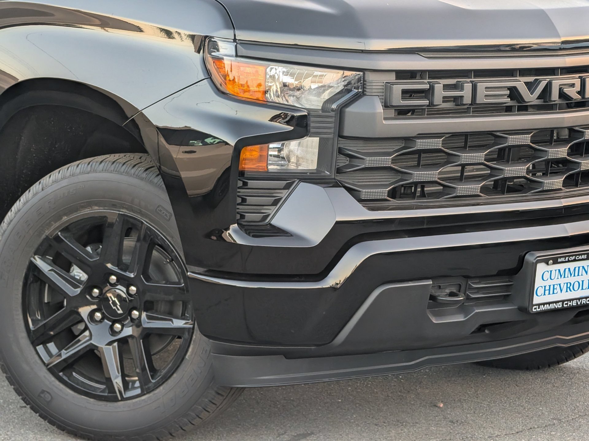 New 2026 Black Chevrolet Custom image 3