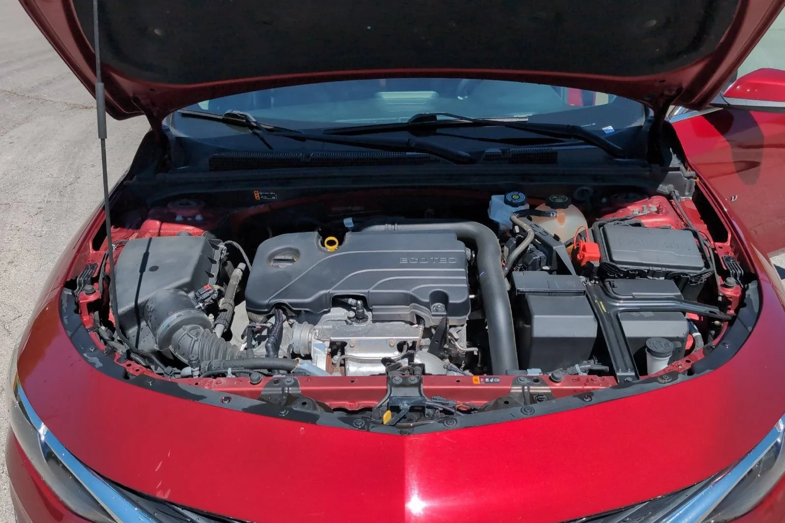 Used 2023 Radiant Red Tintcoat Chevrolet LT image 28